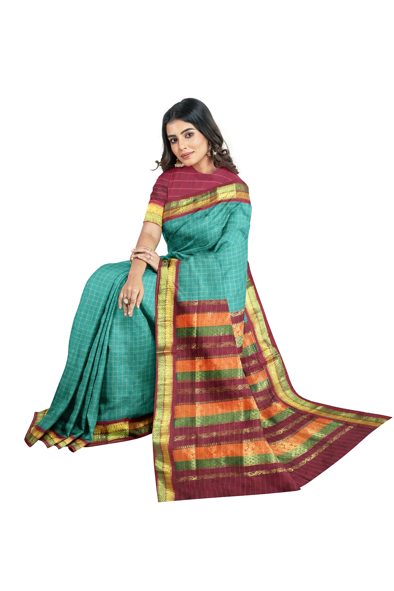 Kalayani Cotton Big Checks
