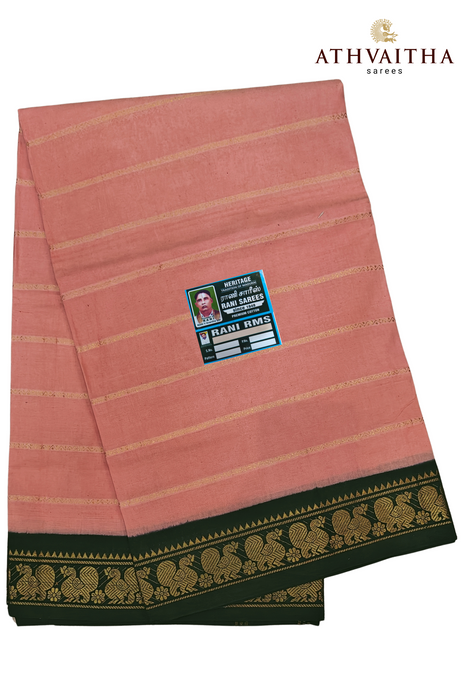 Heritage Rani Veldhari Contrast - Peach