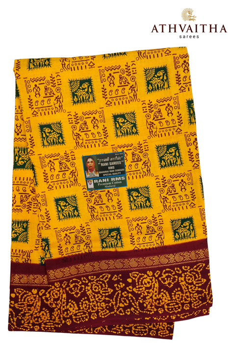 Rani Pure Heritage Sungudi Madurai Cotton Saree