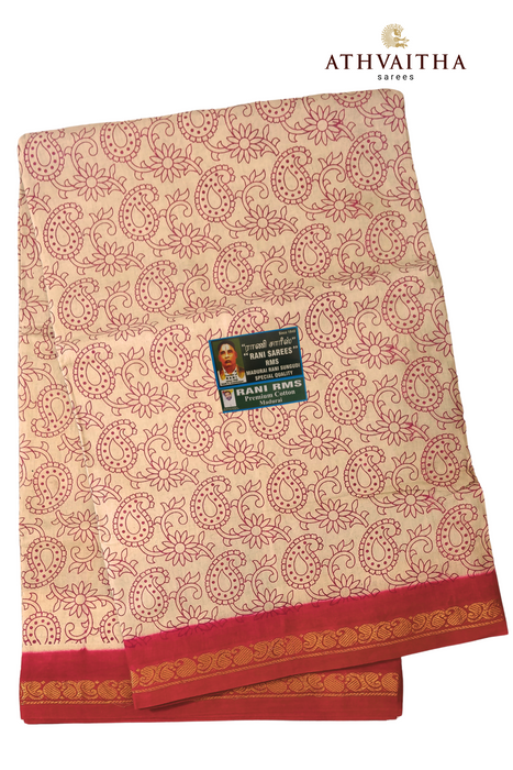 Rani Sungudi Madisar DS Meena Mayuri Contrast-9.5Yards