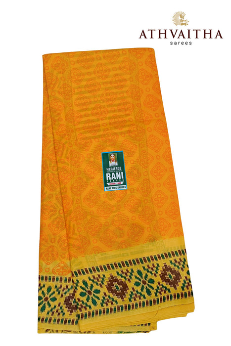 Heritage Rani Sungudi Sarees Without Zari Border - Cool Cotton