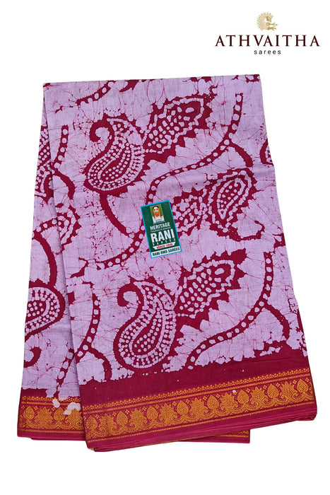 Heritage Rani Sarees 120 Count With Blouse