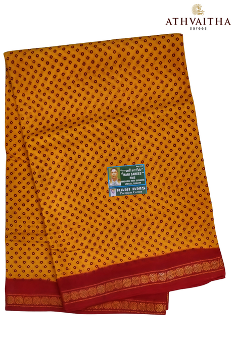 Madurai Sungudi Madisar Sagar Mayuri Cotton 9.5Yards(8.70mtrs)