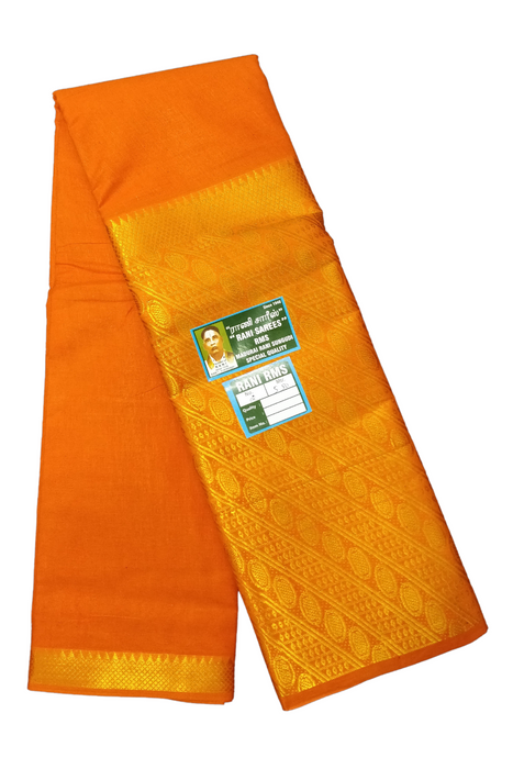 Rani Vasundhara Sarees - Orange - D1