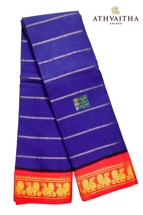 Rani Veldhari 120's - Voilet - Red