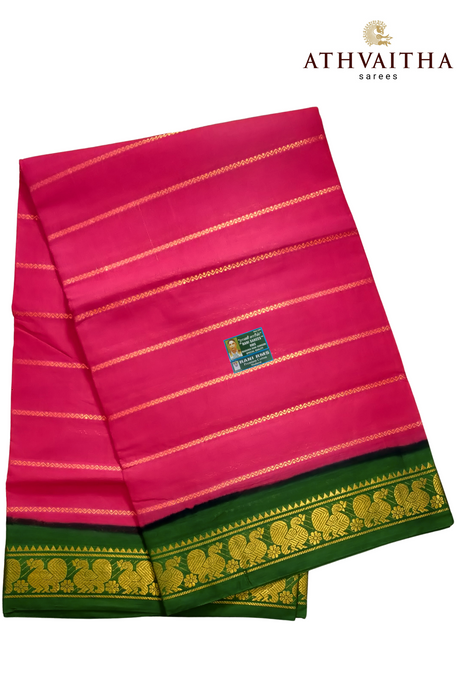 Rani Veldhari 120's - Pink - Green