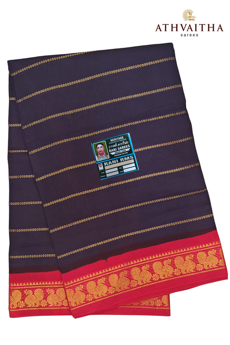 Heritage Rani Veldhari Contrast - Purple