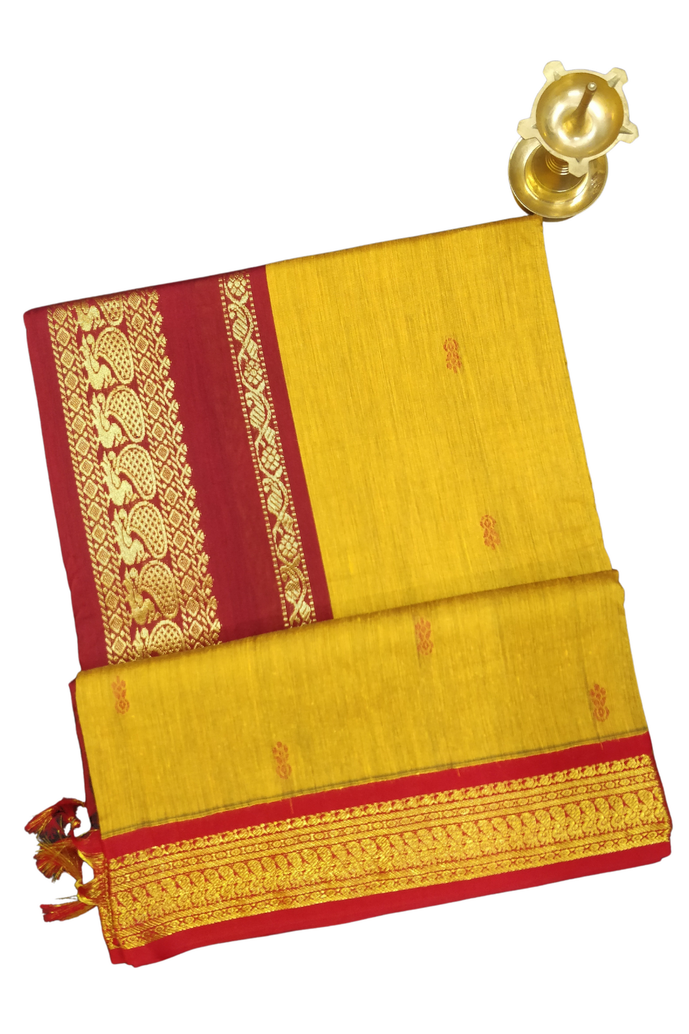 Kalyani Cotton Butta Gold