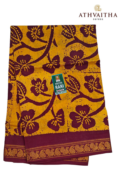 Heritage Rani Sarees 120 Count With Blouse