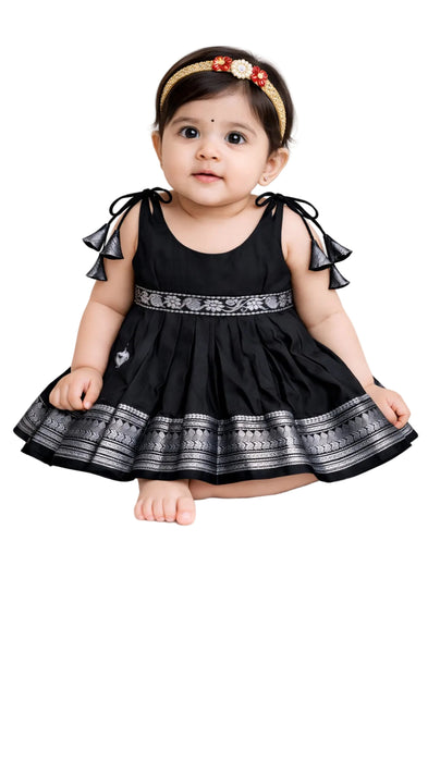 Kalyani Cotton Kids Maxi Gown - Nakshatra