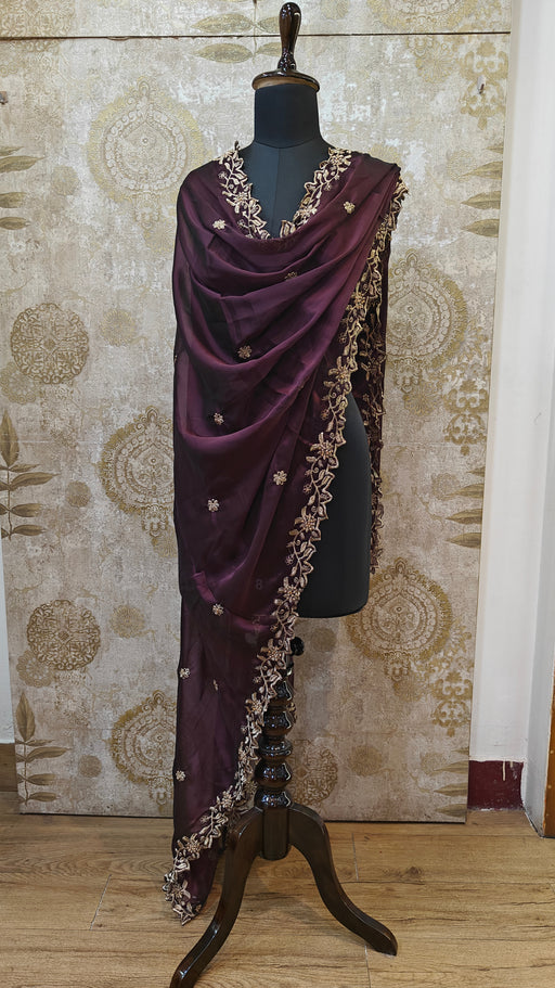 CoffeeBrownElegance-EarthyToneShawl-WarmBrownShades
