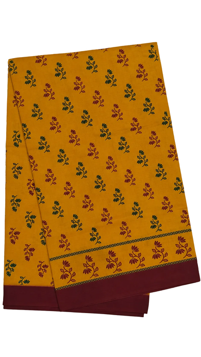 Rani Sungudi Cotton Sarees Without Zari Border