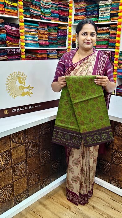 Rani Sungudi Mul Mul Cotton Sarees - 120's Superior Quality