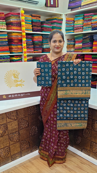 Ranisaree_Southindinsaree_sungudicotton_Athvaithasarees