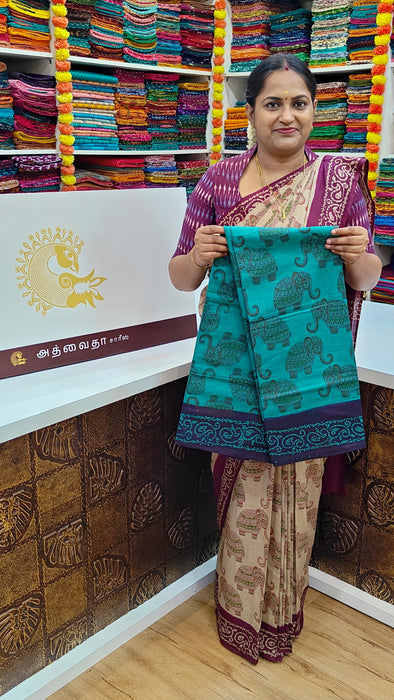 Rani Sungudi Mul Mul Cotton Sarees - 120's Superior Quality
