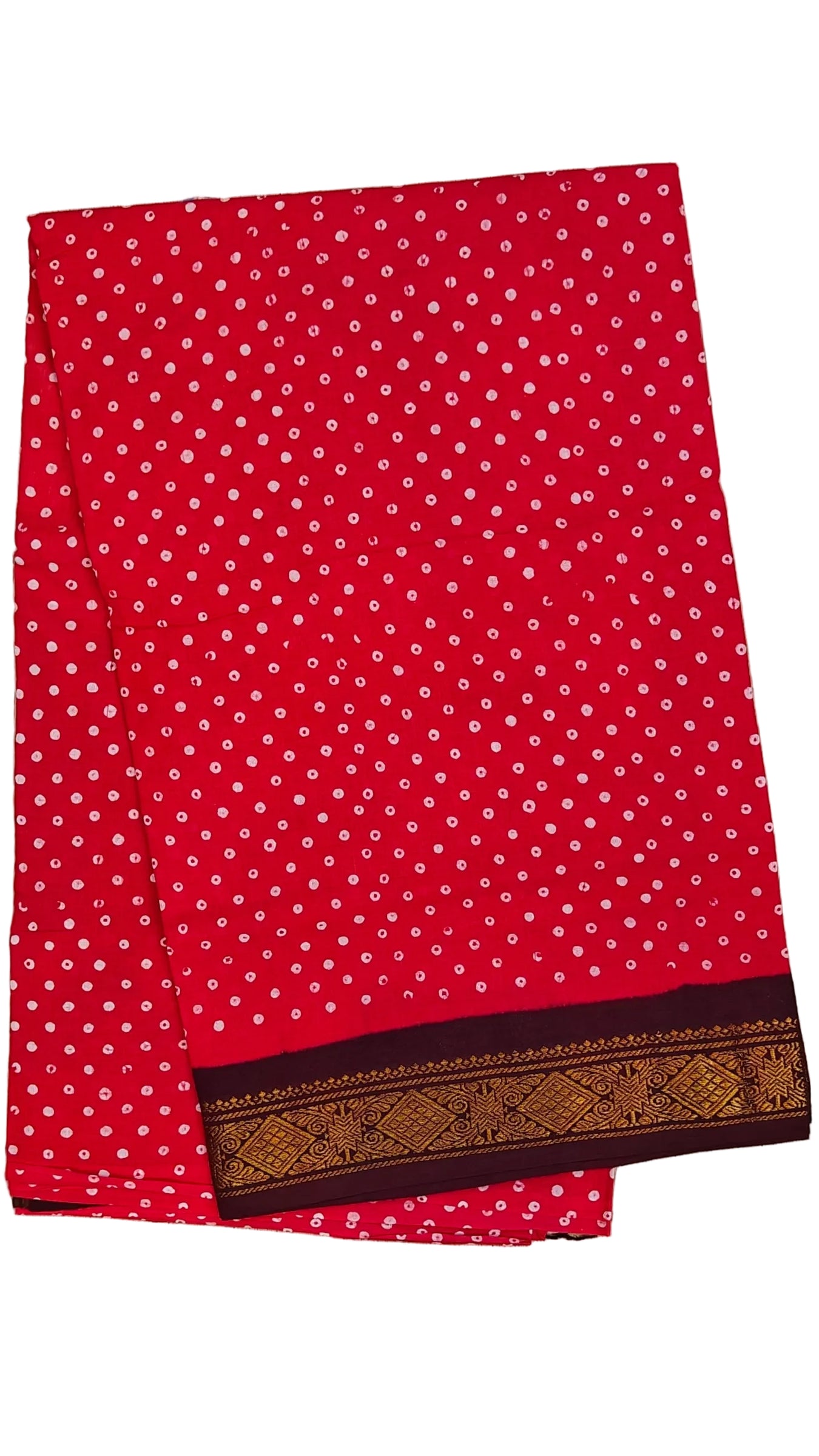 Rani Sungudi With One side Border