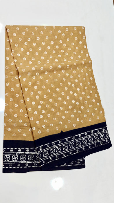 Rani Sungudi Cotton Sarees  Without Zari Flower Dot With Blouse