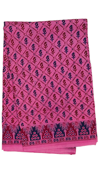 Rani Sungudi Cotton Saree Without Zari Border Sanjana Rangoli