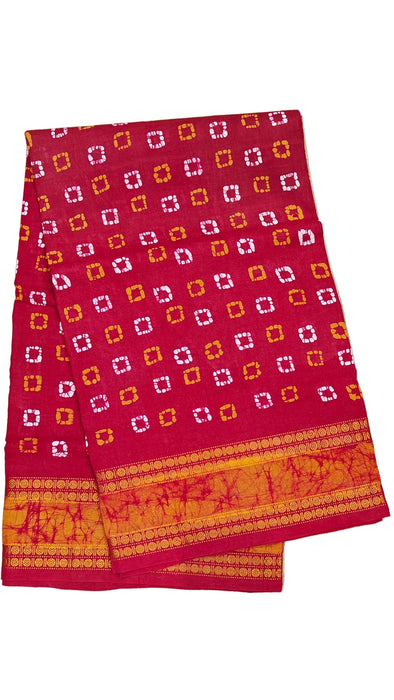Heritage Rani Sungudi Sarees Ice Katti With Kasumalai Border