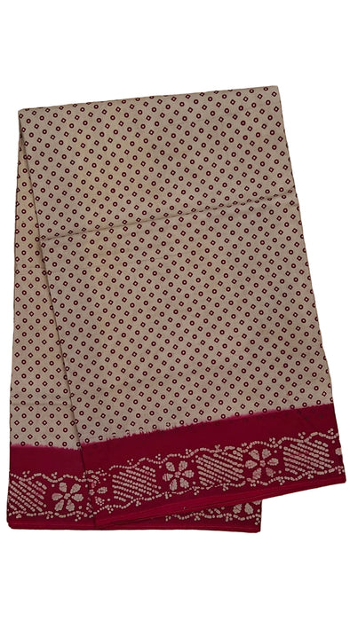 Rani 120's Polkadot Sungudi Cotton Sarees Without Zari Border