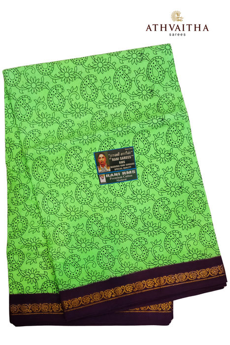 Rani Madisar DS Meena Mayuri Contrast9.5Yards(8.70mtrs)