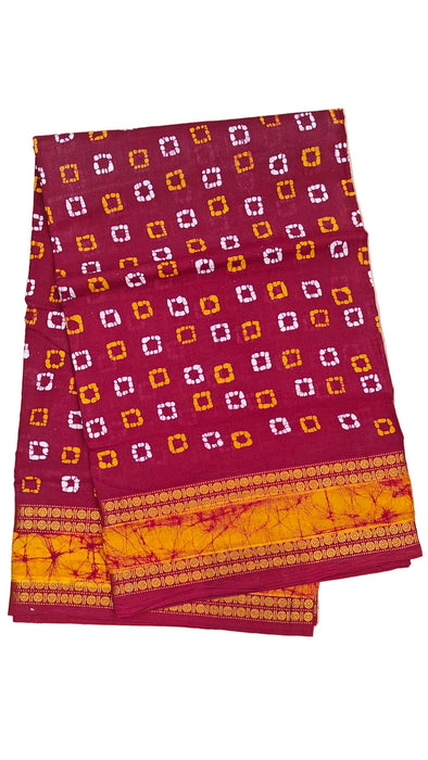 Heritage Rani Sungudi Sarees Ice Katti With Kasumalai Border