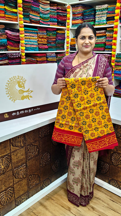Rani Sungudi Mul Mul Cotton Sarees - 120's Superior Quality