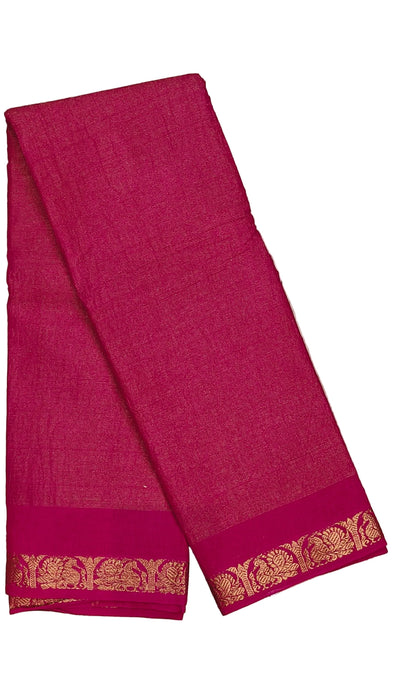Rani Sungudi Saree Doubleside Border Self - Fancy Tissue Vaira Oosi