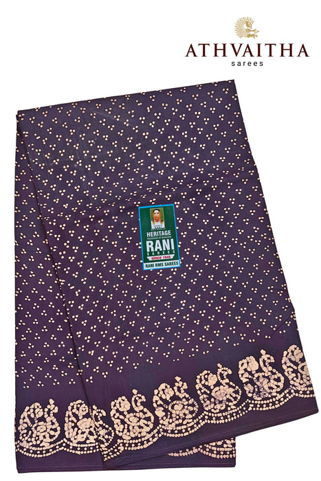 Rani Sungudi Cotton Without Zari Border - Three Dot