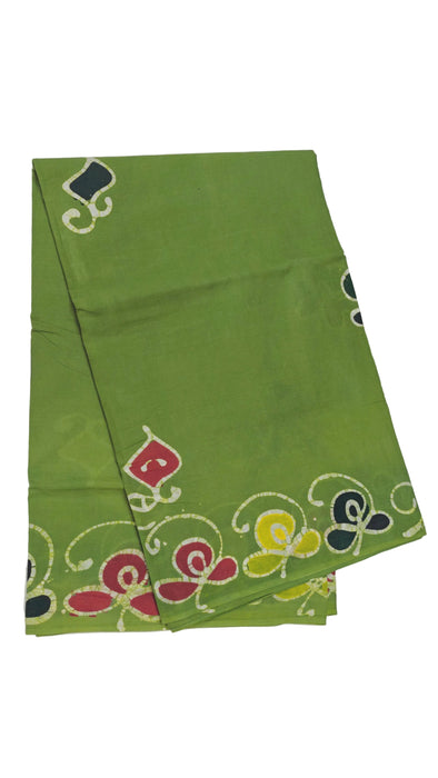 Rani Sungudi Cotton Sarees With Blouse - Hand Painted
