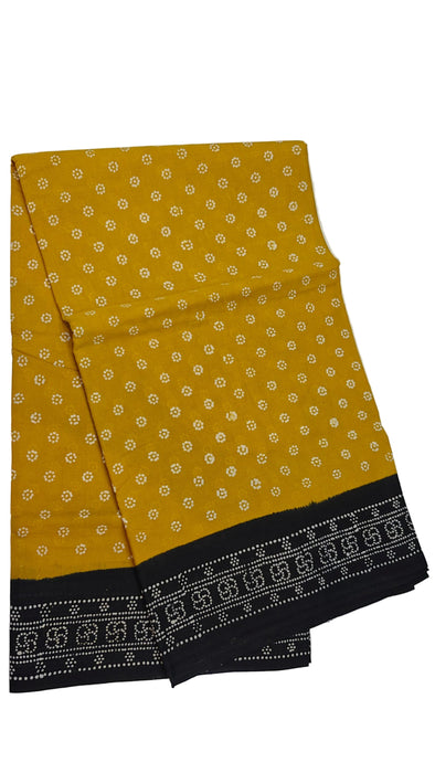 Rani Sungudi Cotton Sarees  Without Zari Flower Dot With Blouse