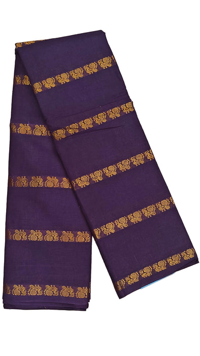 Rani Sungudi Saree Doubleside Border Self - Annamayil Veldhari