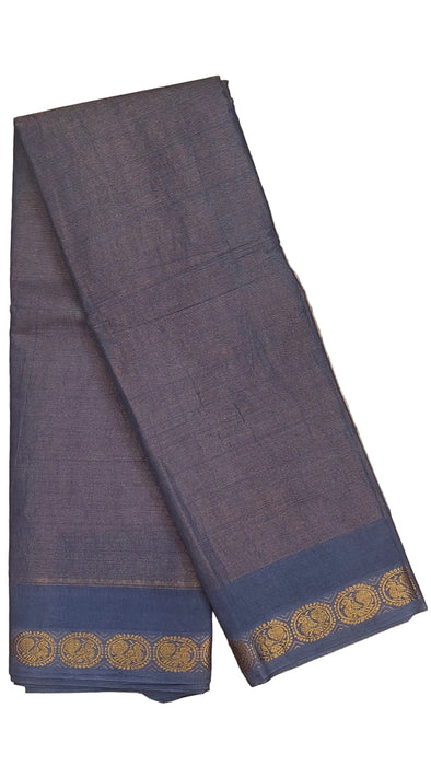 Rani Sungudi Saree Doubleside Border Self - Fancy Tissue Vaira Oosi