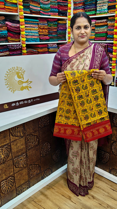 Rani Sungudi Mul Mul Cotton Sarees - 120's Superior Quality
