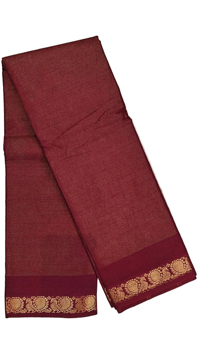 Rani Sungudi Saree Doubleside Border Self - Fancy Tissue Vaira Oosi