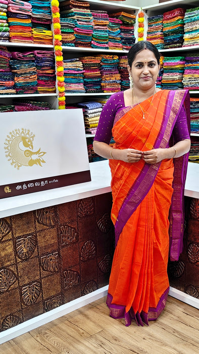 Rani Sungudi Cotton Sarees with Doubleside Contrast Border Rich Pallu