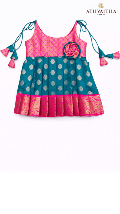 Banarasi Kids Maxi Gown - Nakshatra