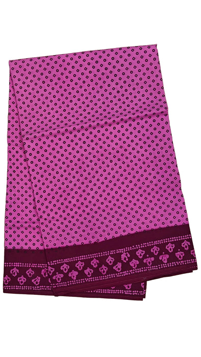 Rani 120's Polkadot Sungudi Cotton Sarees Without Zari Border