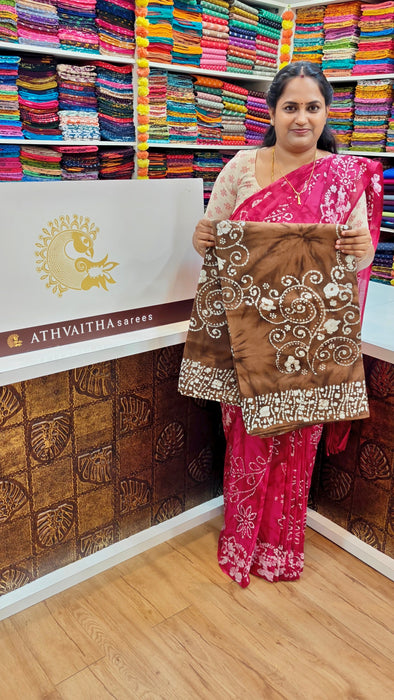 Rani Sungudi Cotton Sarees Without Zari Arya Cotton Wax Self