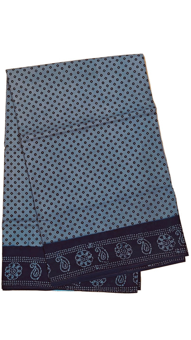 Rani 120's Polkadot Sungudi Cotton Sarees Without Zari Border