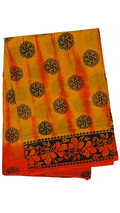 Rani Sungudi Cotton Sarees Without Zari Border