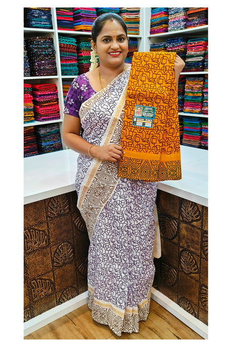 Heritage Rani Pure Cotton Sarees With Doubleside Zari Border - Hichoice