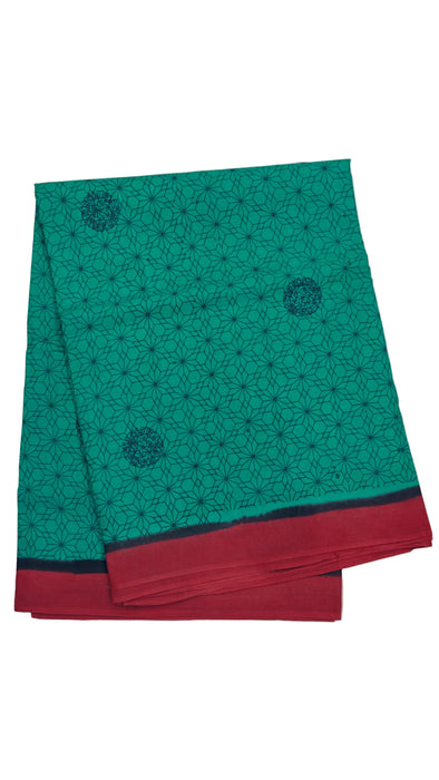 Rani Sungudi Madisar Sarees 10.50Yards Without Zari contrast Border