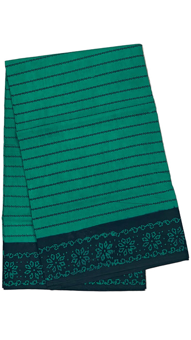 Rani Sungudi Cotton Sarees Without Zari Border - Veldhari