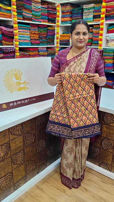 Rani Sungudi Mul Mul Cotton Sarees - 120's Superior Quality