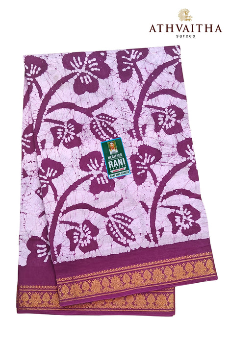 Heritage Rani Sarees 120 Count With Blouse