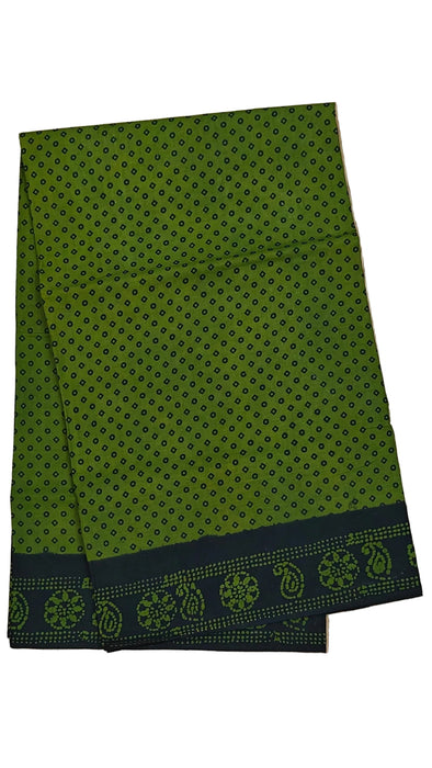 Rani 120's Polkadot Sungudi Cotton Sarees Without Zari Border