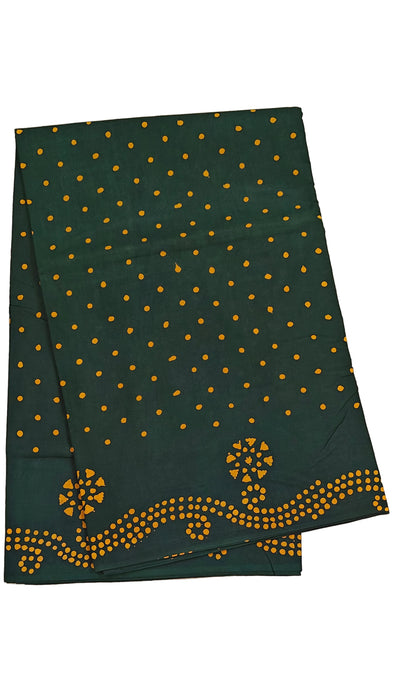 Rani sungudi Cotton Madisar Sarees Without Zari Border 9.50 Yards