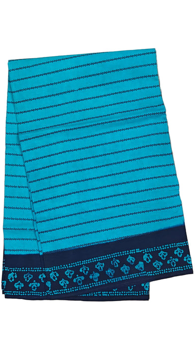 Rani Sungudi Cotton Sarees Without Zari Border - Veldhari