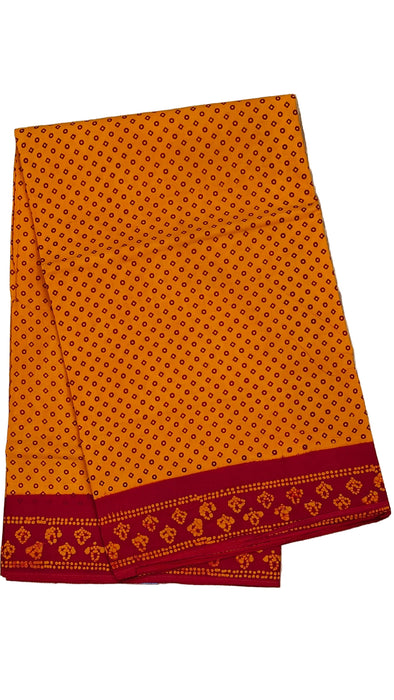 Rani 120's Polkadot Sungudi Cotton Sarees Without Zari Border